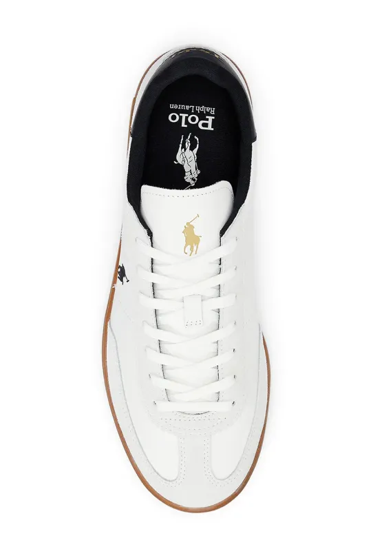 Kožené sneakers boty Polo Ralph Lauren Bedford Pp bílá 809961181001.100