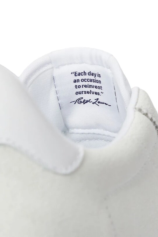 Polo Ralph Lauren sneakersy skórzane Court Vlc 816961260001.001 biały
