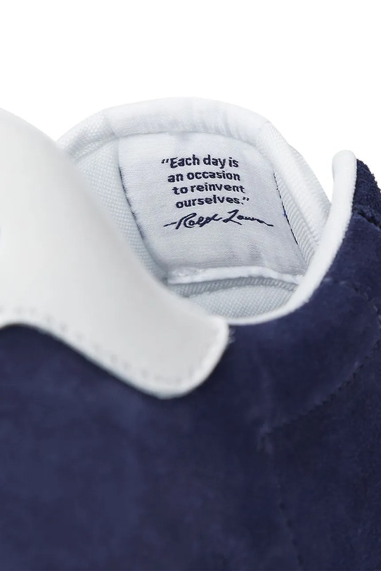 Σουέτ αθλητικά παπούτσια Polo Ralph Lauren Court Vlc Pp μπλε 816961260002.410