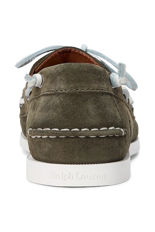 Obuwie Polo Ralph Lauren mokasyny zamszowe Merton Boat 803961291002.301 zielony