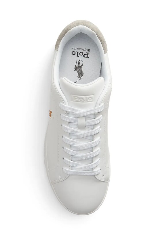 Kožené tenisky Polo Ralph Lauren Hrt Ct Ii biela 809940762002.020