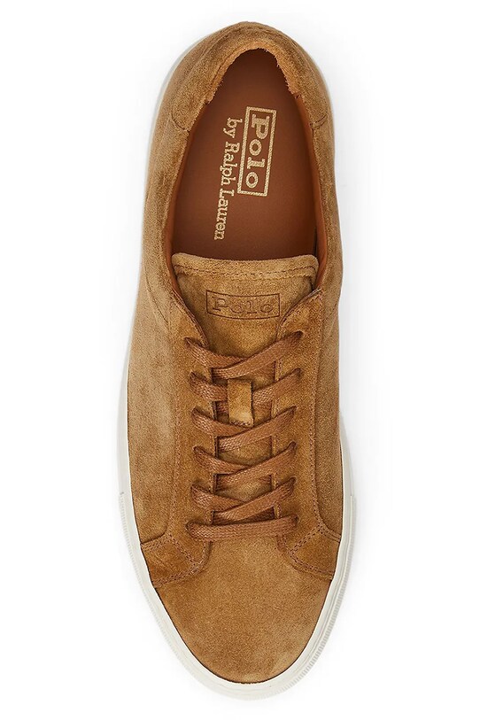Замшевые кроссовки Polo Ralph Lauren Jermain Lux коричневый 809949793003.270