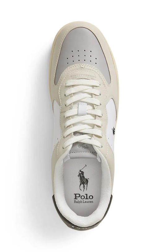 Kožené tenisky Polo Ralph Lauren Masters Crt biela 809960988002.101
