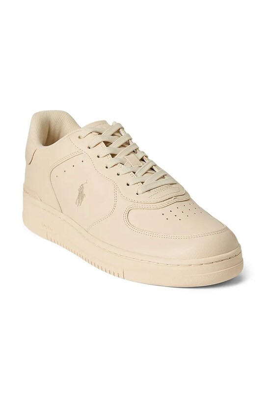 Шкіряні кросівки Polo Ralph Lauren Masters Crt 809971279001.101 бежевий SS25
