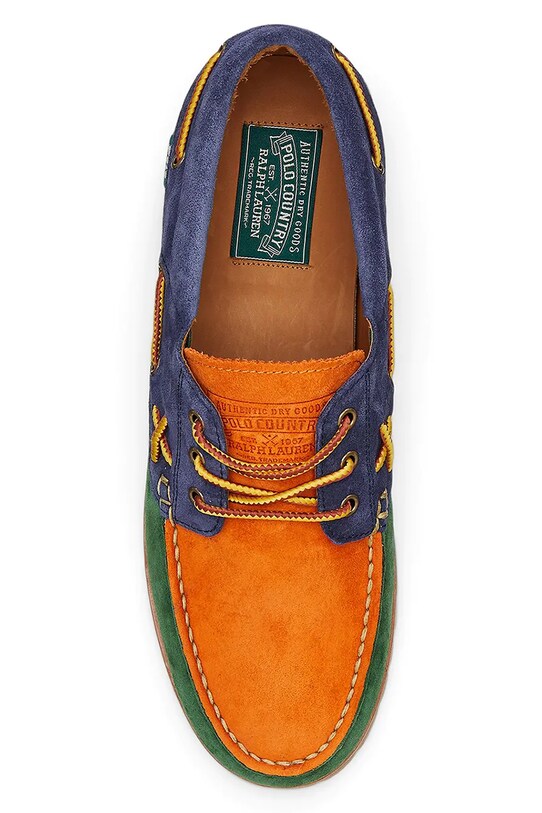 Polo Ralph Lauren velúr mokaszin Ranger Deck többszínű 812961426001.999