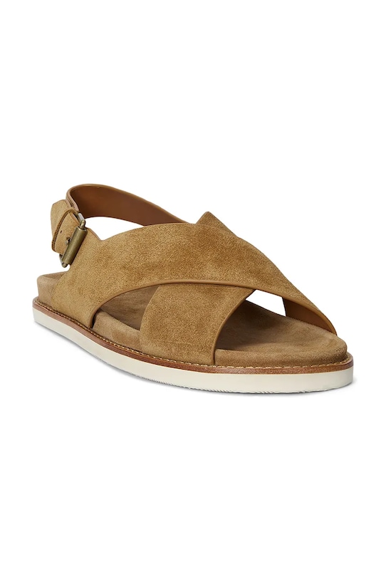 Polo Ralph Lauren suede sandals Zane 803961445002.270 beige SS25