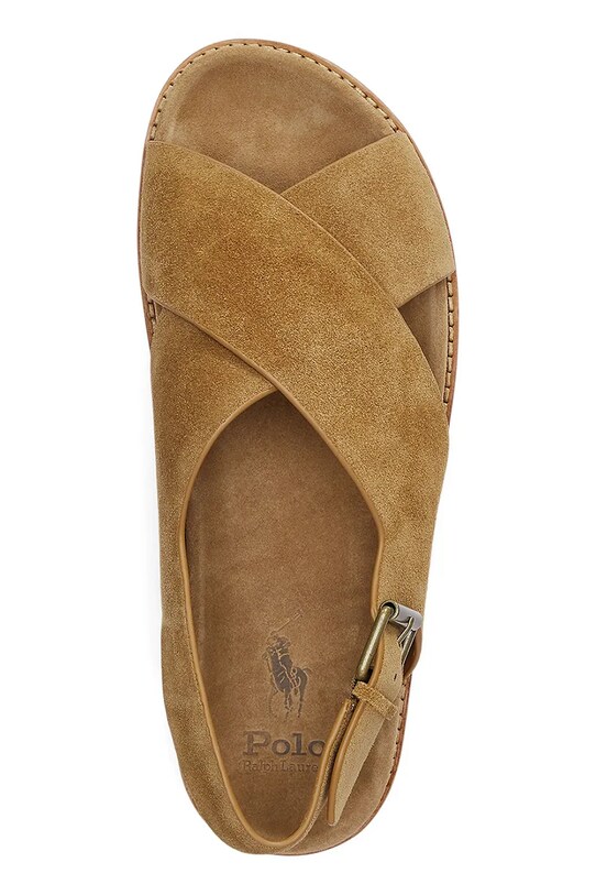 Semišové sandály Polo Ralph Lauren Zane béžová 803961445002.270