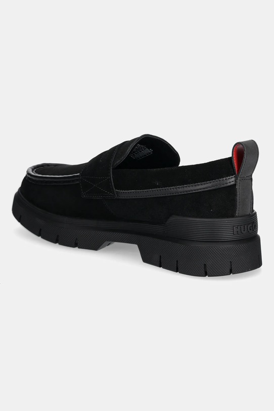 Взуття Замшеві мокасини HUGO Ryan 50541827.001 чорний