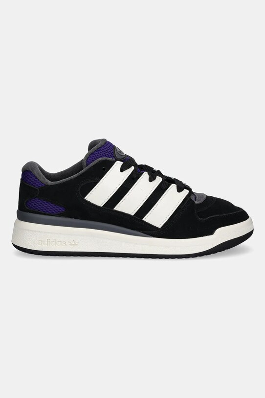 adidas Originals sneakers din piele intoarsă Forum2000 JI3278 negru SS25
