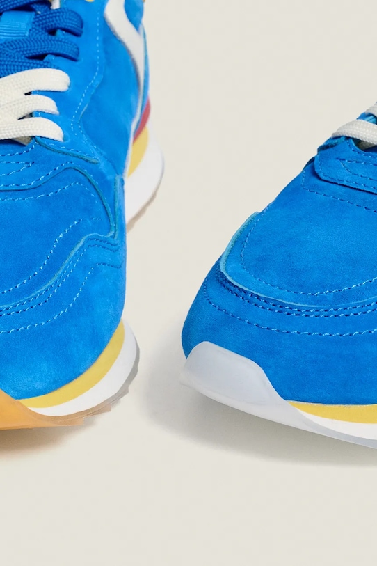 Obuwie Hoff sneakersy zamszowe CAERULEUS MAN 22402612 niebieski