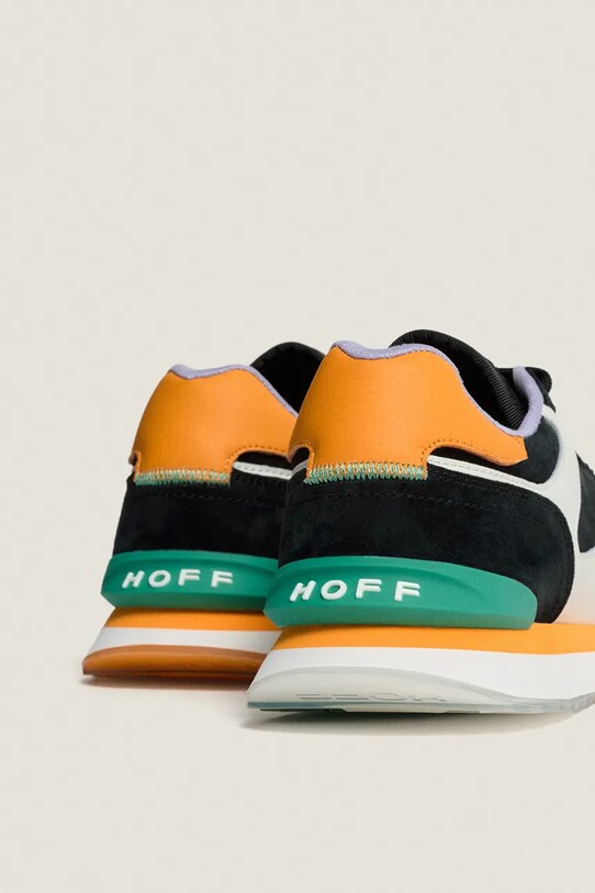 Hoff sneakersy skórzane NIGREOS MAN czarny 22402614