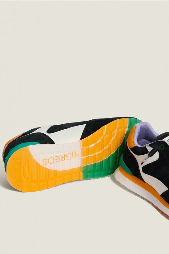 Hoff sneakersy skórzane NIGREOS MAN 22402614 czarny