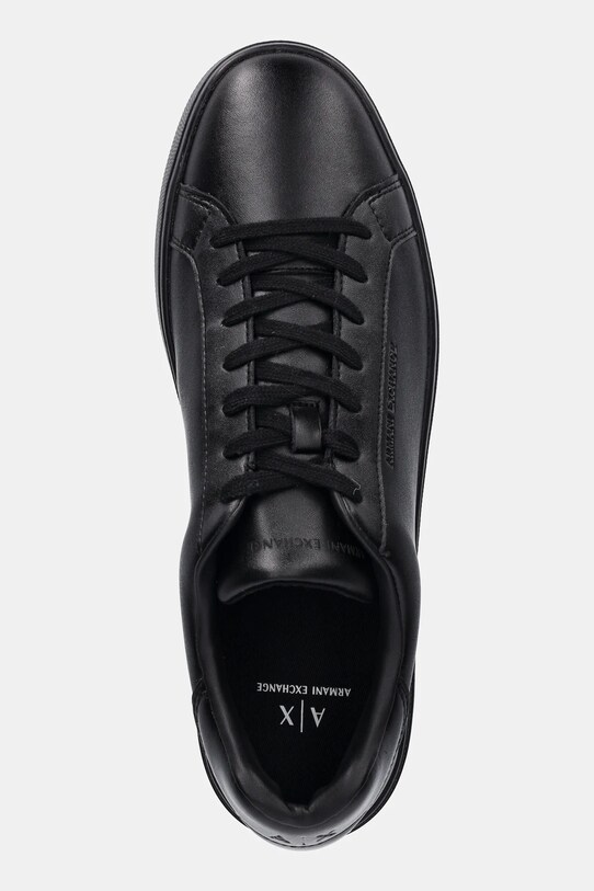 Kožené tenisky Armani Exchange čierna XM000141.AF11912.UC001