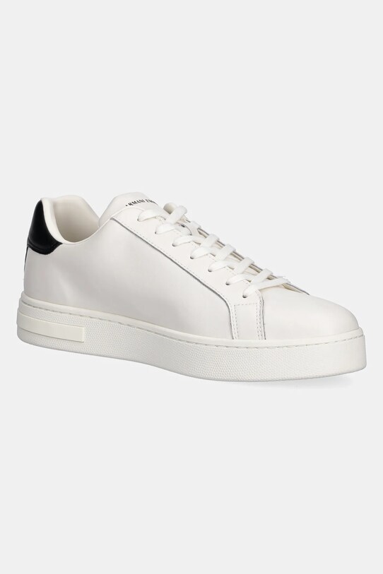 Кожени маратонки Armani Exchange изкуствен бял XM000141.AF11912.M0017