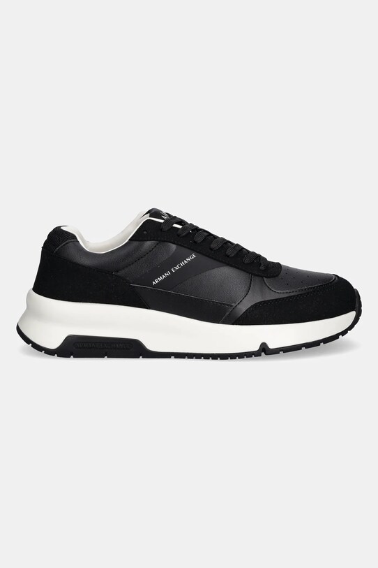 Armani Exchange pantofi XUX225.XV862.K001 negru SS25