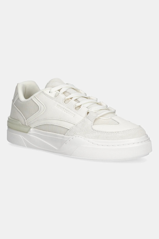 Armani Exchange sneakersy tekstylny beżowy XUX259.XV953.M801