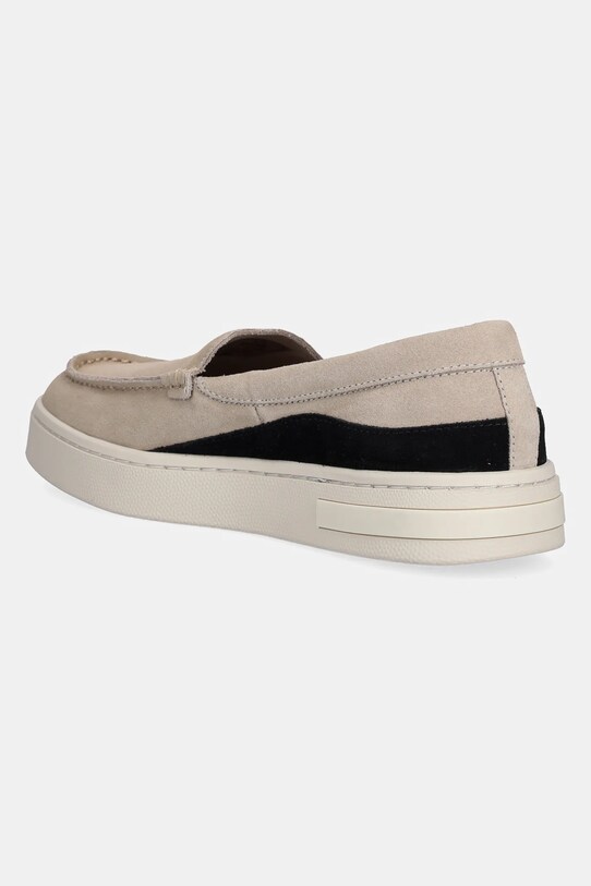 Взуття Шкіряні мокасини Armani Exchange XUY011.XV868.U644 бежевий