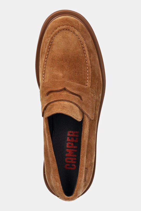 Camper mokasyny zamszowe Norman brązowy K101001.004