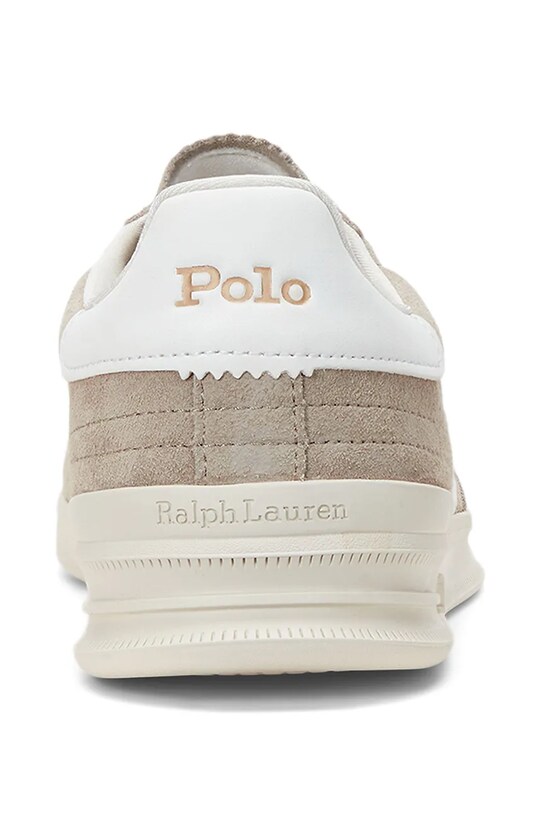 Shoes Polo Ralph Lauren suede sneakers HRT Aera PP 809960995003.250 beige