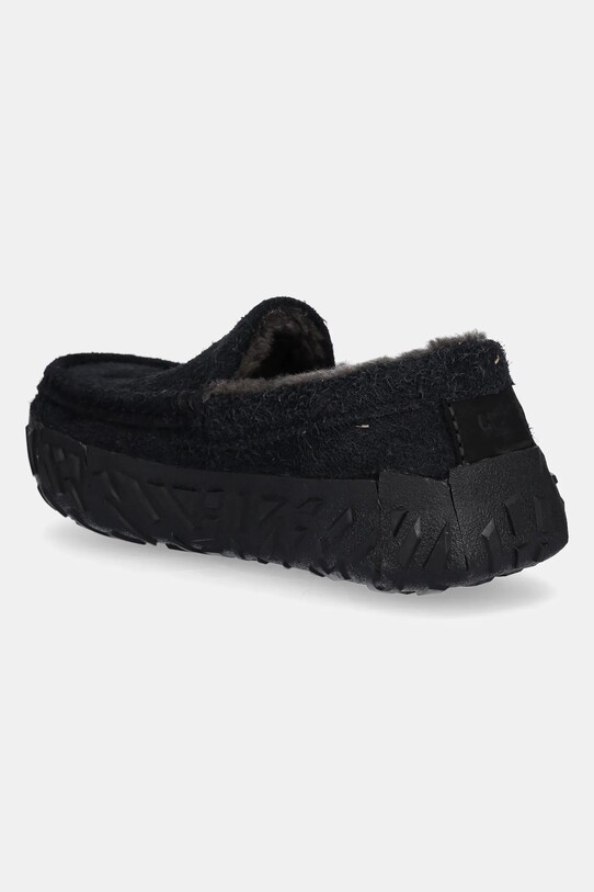 Încălțăminte UGG mocasini din piele intoarsa Ascot Wrap Tech 1167670.BLK negru
