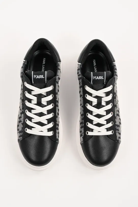 Karl Lagerfeld sneakers KAPRI MENS negru KL52565.400