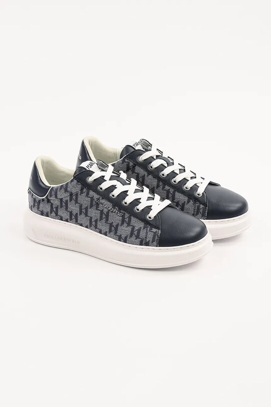 Karl Lagerfeld sneakersy KAPRI MENS KL52565.4AA szary SS25