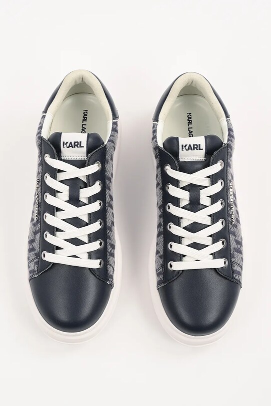 Karl Lagerfeld sneakersy KAPRI MENS szary KL52565.4AA