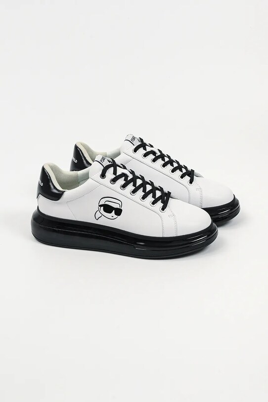 Кожаные кроссовки Karl Lagerfeld KAPRI KUSHION KL52630N.010 белый SS25