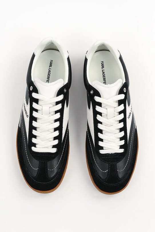 Кожаные кроссовки Karl Lagerfeld KANDIDATE чёрный KL53855.301