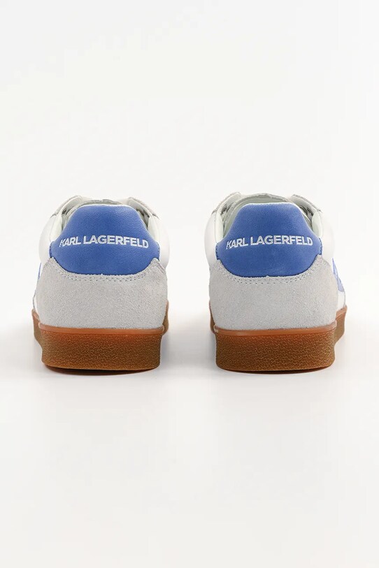Взуття Шкіряні кросівки Karl Lagerfeld KANDIDATE KL53855.31B білий