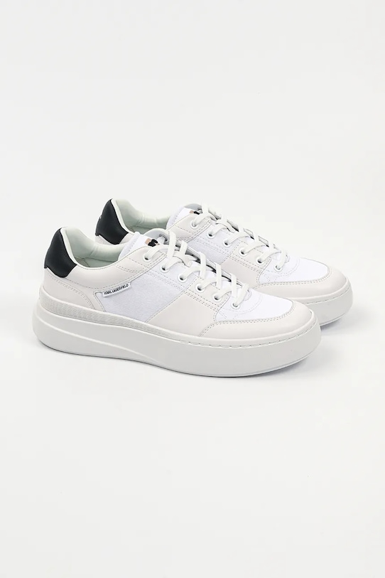 Karl Lagerfeld sneakers KRONOS KL54025.011 alb SS25