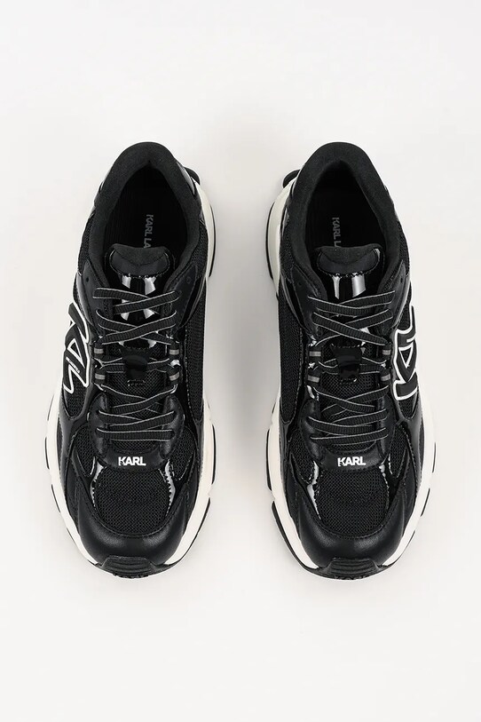 Karl Lagerfeld sneakersy ORION czarny KL55525.400