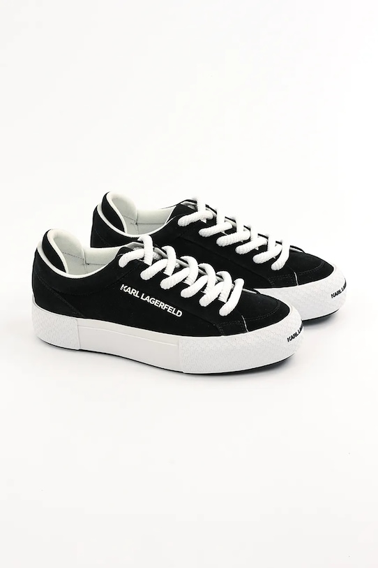 Karl Lagerfeld tenisi SKATE LO LACE KL50722.500 negru SS25
