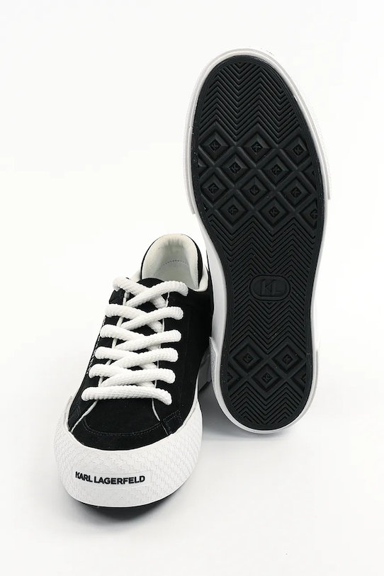 Karl Lagerfeld tenisi SKATE LO LACE KL50722.500 negru