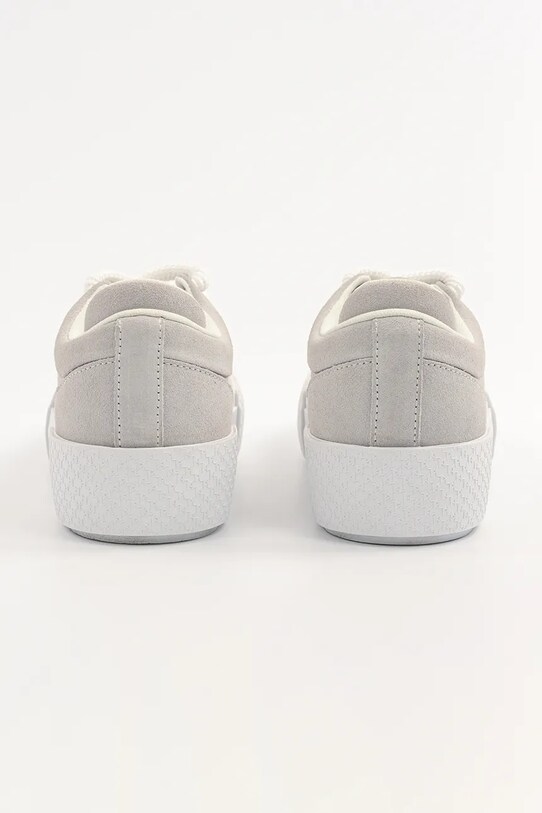 Взуття Замшеві кеди Karl Lagerfeld SKATE LO LACE KL50722.5LL сірий