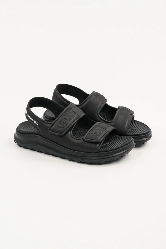 Karl Lagerfeld sandale SKUBA 2 KL77015.V00 negru SS25