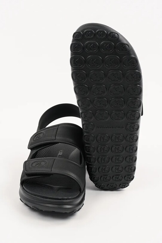 Karl Lagerfeld sandale SKUBA 2 KL77015.V00 negru