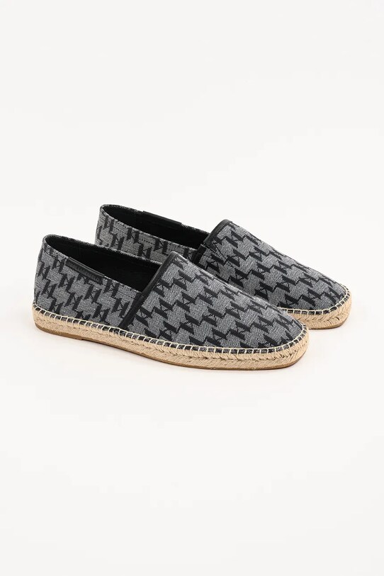 Karl Lagerfeld espadrile KAMINO II KL70125.805 gri SS25