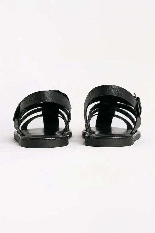 Взуття Шкіряні сандалі Karl Lagerfeld KASTOR III KL70223.000 чорний