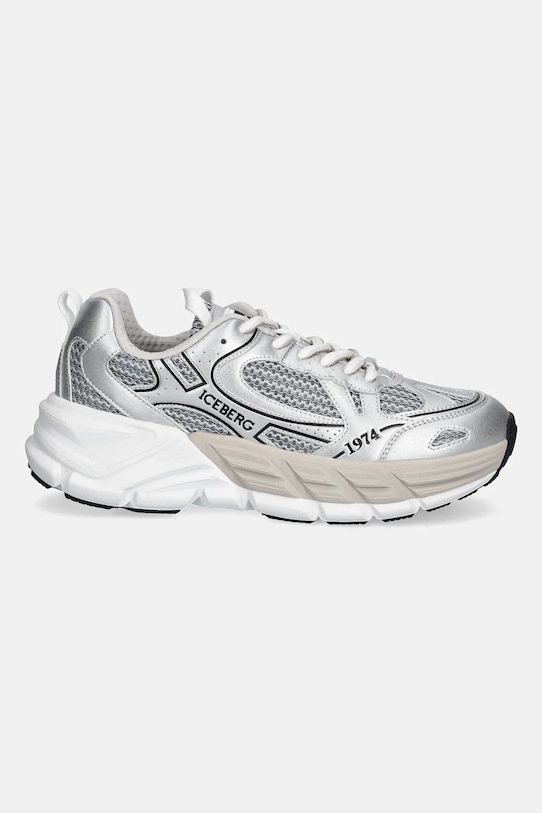 Αθλητικά Iceberg ICB-ONE IU17060O ασημί SS25