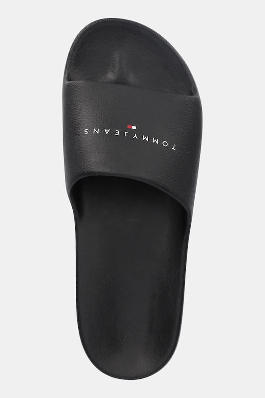 Tommy Jeans klapki BASIC SANDAL czarny EM0EM01559