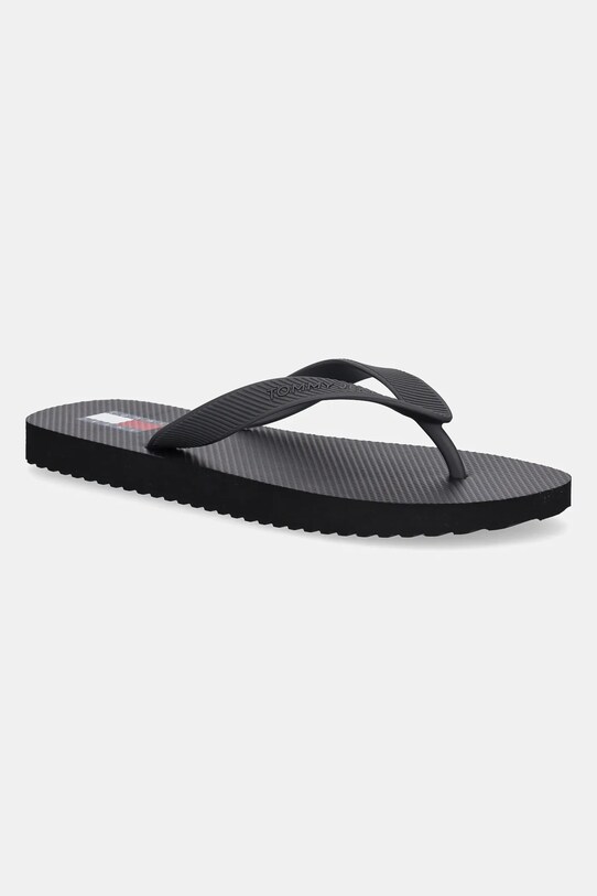 Tommy Jeans japonki BEACH SANDAL czarny EM0EM01560