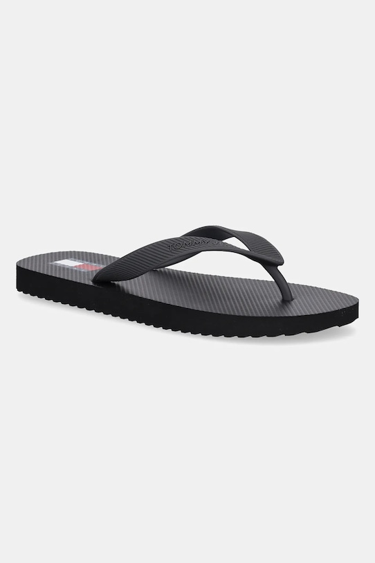 Japonke Tommy Jeans BEACH SANDAL črna EM0EM01560