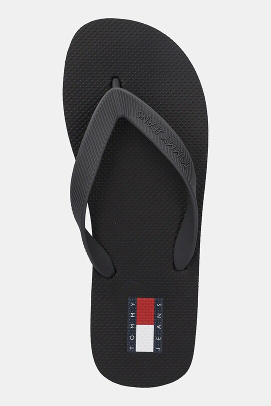 Tommy Jeans japonki BEACH SANDAL czarny EM0EM01560