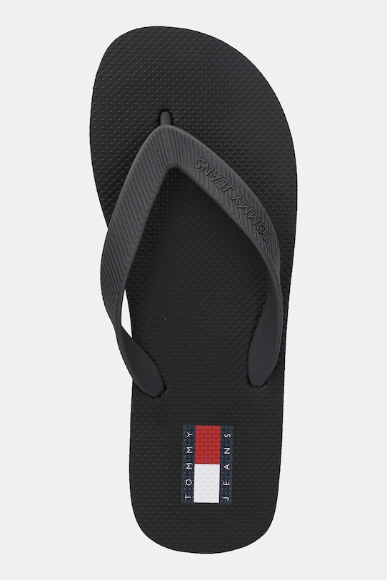 Japonke Tommy Jeans BEACH SANDAL črna EM0EM01560