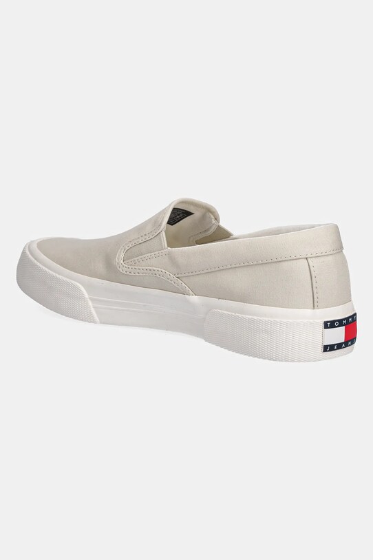 Încălțăminte Tommy Jeans teniși SLIP ON CANVAS COLOR EM0EM01544 bej