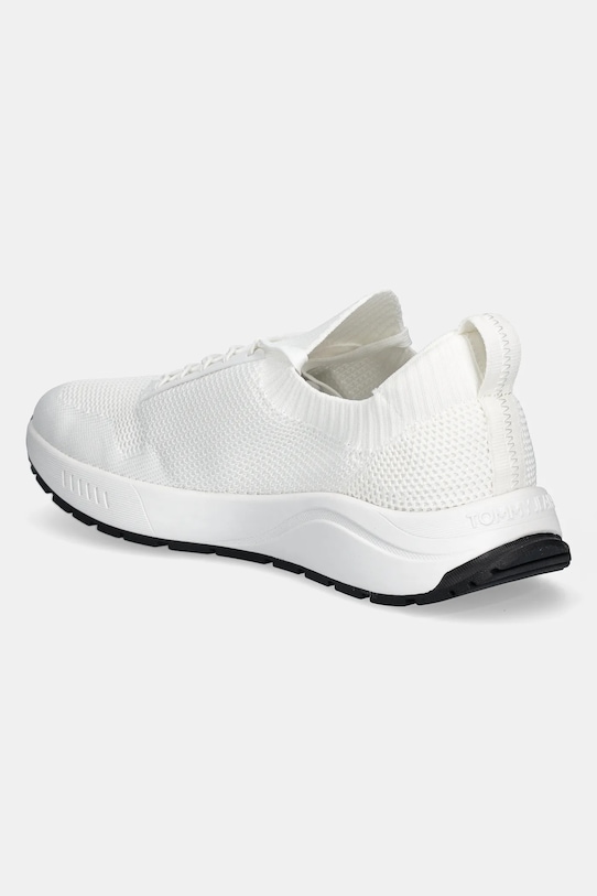 Obuv Tenisky Tommy Jeans RUNNER KNTITTED EM0EM01555 biela