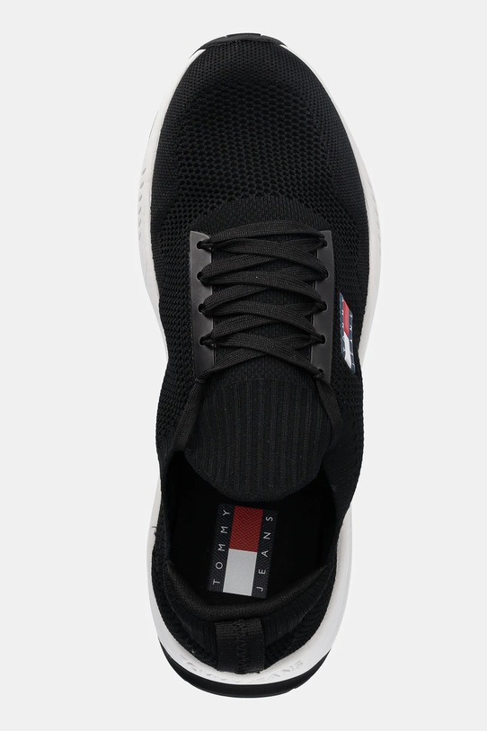Αθλητικά Tommy Jeans RUNNER KNTITTED μαύρο EM0EM01555