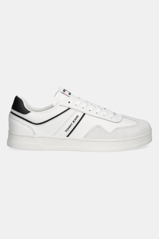 Tommy Jeans sneakersy THE GREENWICH LEATHER EM0EM01571 biały SS25