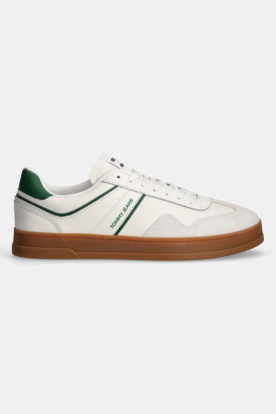 Tommy Jeans sneakers THE GREENWICH LEATHER EM0EM01571 bej SS25